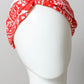 Large Paisley Print Bright Boho Headwrap