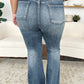 Judy Blue high waist jeans with tummy control and retro flare style.
