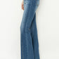 RISEN High Rise Front Seam Detailed Flare Jeans - Whimsical Appalachian Boutique