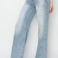 RISEN Jeans | High Rise Light Wash Wide Leg 