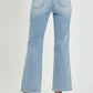 RISEN Jeans | Light Wash High Rise Straight Leg