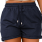 Drawstring Waist Cuffed Shorts - Whimsical Appalachian Boutique