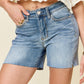 Judy Blue High Waist Raw Hem Denim Shorts - Whimsical Appalachian Boutique