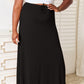 Rayon Drawstring Waist Maxi Skirt - Whimsical Appalachian Boutique