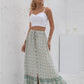 Boho Chic Print Maxi Skirt