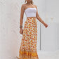 Boho Chic Print Maxi Skirt