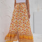 Boho Chic Print Maxi Skirt - Whimsical Appalachian Boutique