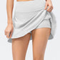 High Waist Wide Waistband Active Skort - Whimsical Appalachian Boutique