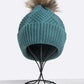 Women’s cable knit hat, perfect for cold-weather comfort