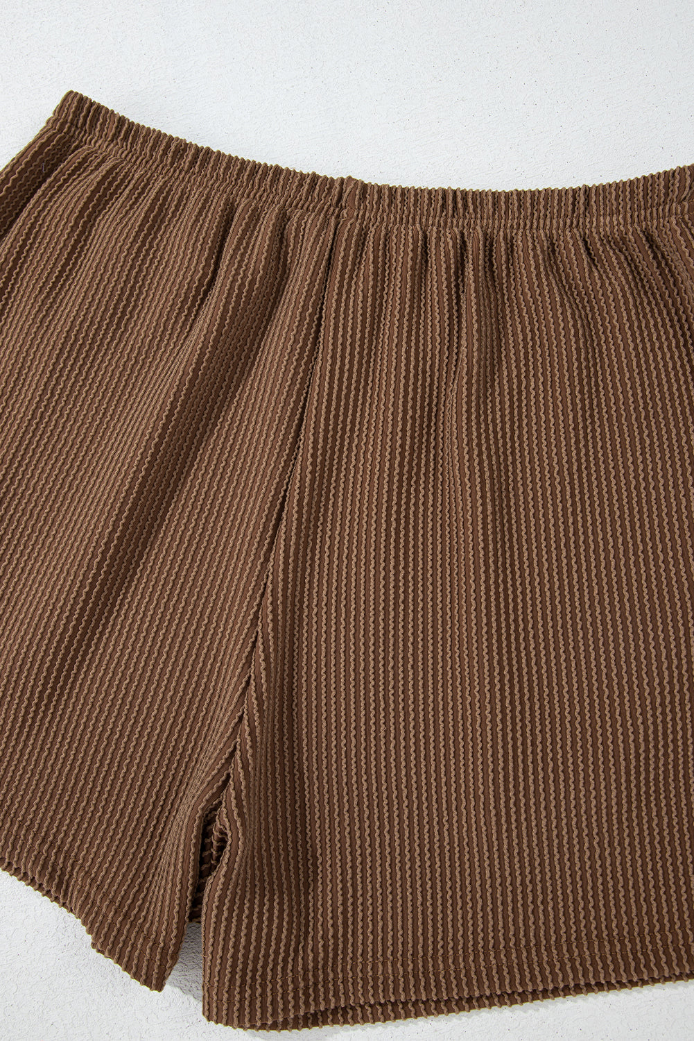 Cozy mocha loungewear set for at-home or casual outings.
