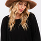 Stylish winter fedora with soft texture
