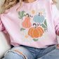 Fall Pumpkin Graphic Fleece Sweatshirt - Whimsical Appalachian Boutique