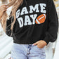 Game Day Graphic Varsity Pullover Sweatshirt