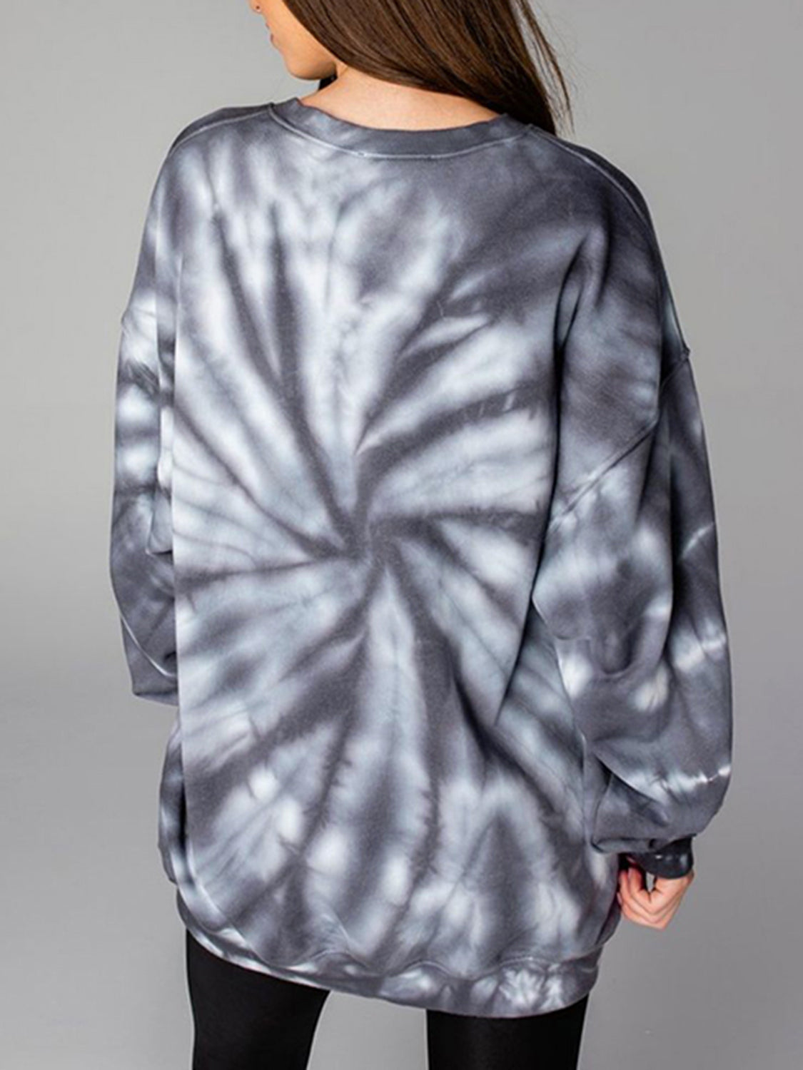 Weekend Lover Graphic Tie-Dye Sweatshirt - Whimsical Appalachian Boutique