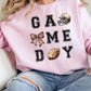 Game Day Football Graphic Fleece Sweatshirt - Whimsical Appalachian Boutique