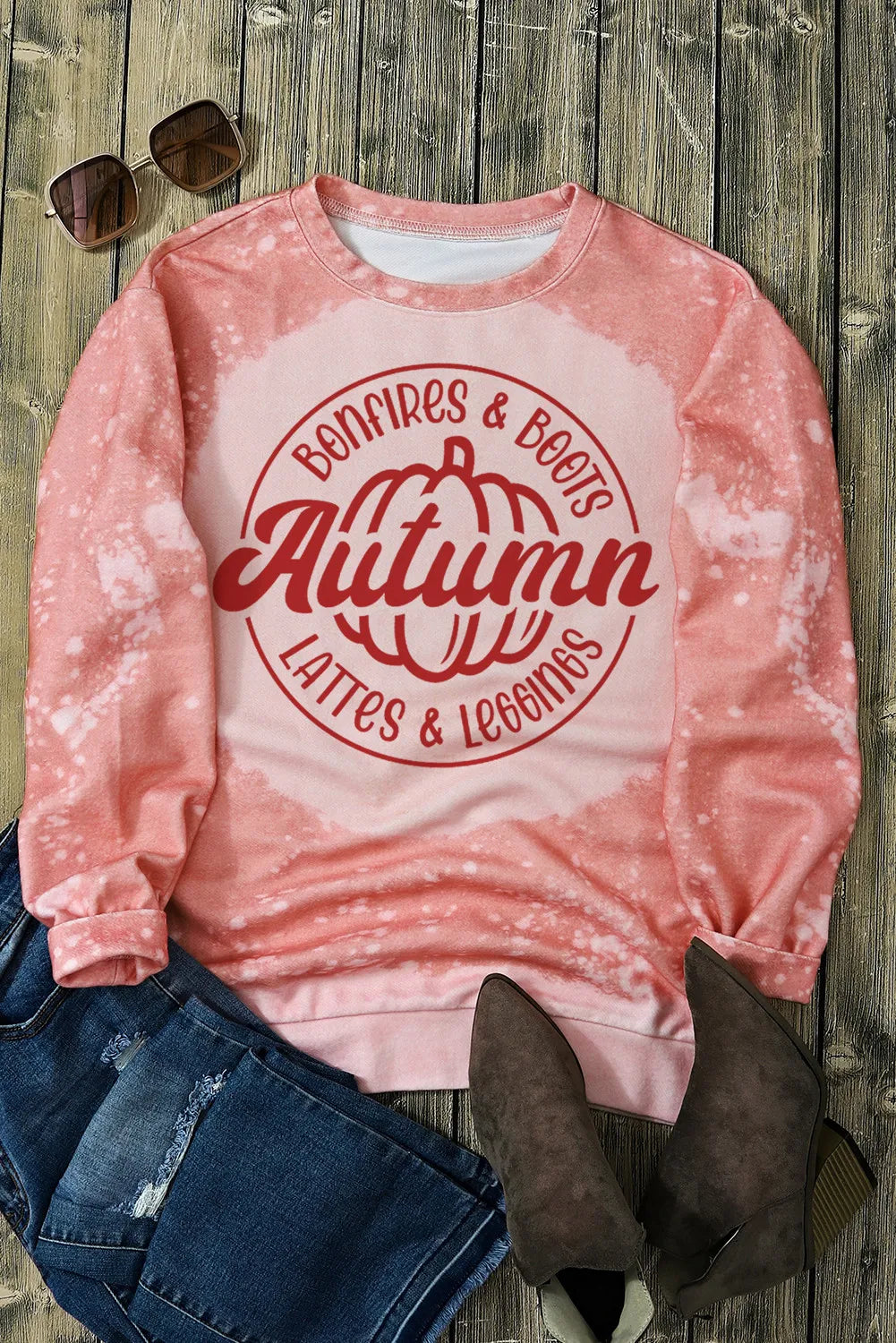 Bonfires & Boots Fall Graphic Sweatshirt - 2