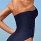 Halter Neck Sleeveless One Piece Swimsuit - Whimsical Appalachian Boutique