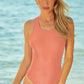 Crisscross Back One-Piece Swimsuit - Whimsical Appalachian Boutique