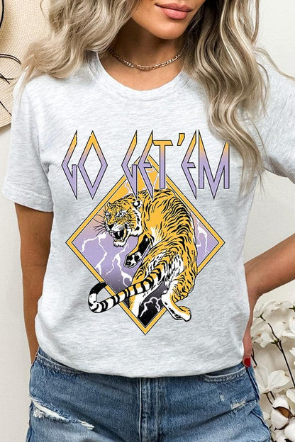 Go Get 'Em Tiger Graphic T-Shirt