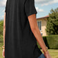 Half Button Henley Pocket T-Shirt - Whimsical Appalachian Boutique