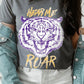 Hear Me Roar Tiger Graphic Tee