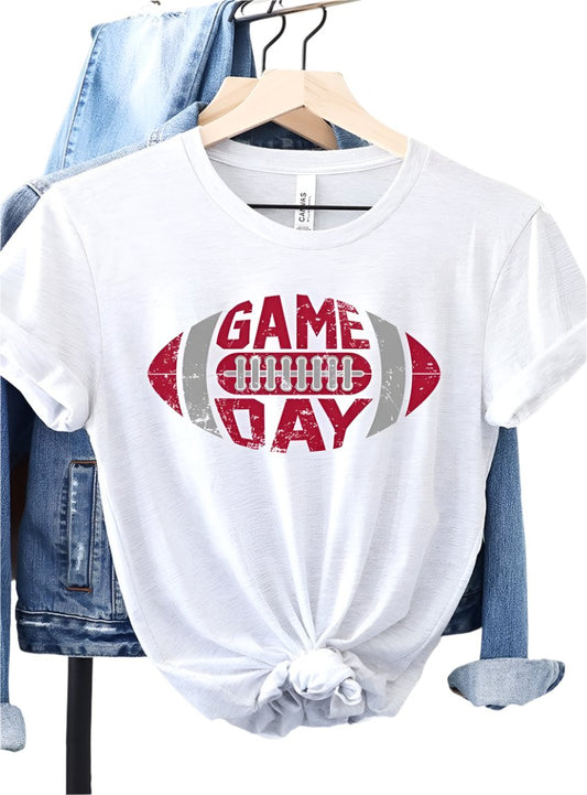 Team Spirit Game Day Football Graphic Tee