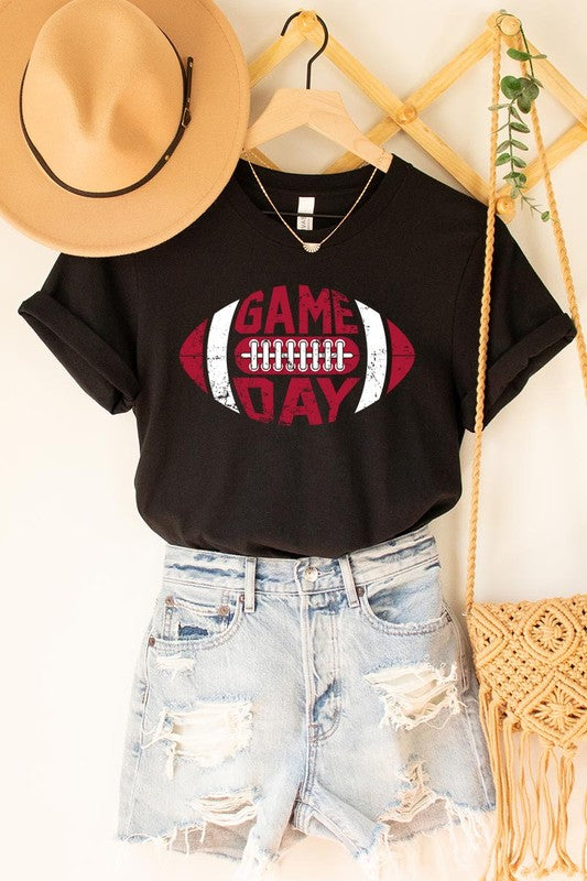 Team Spirit Game Day Football Graphic Tee