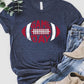 Team Spirit Game Day Football Graphic Tee