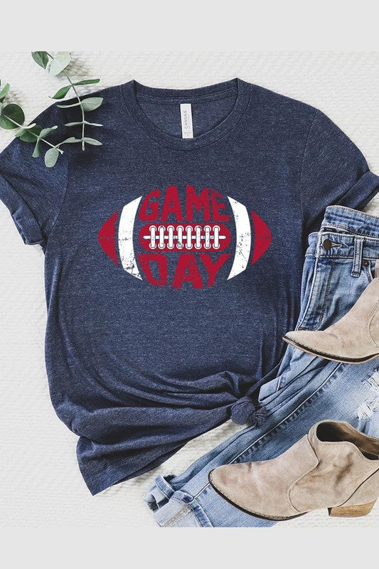 Team Spirit Game Day Football Graphic Tee