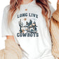 Long Live Cowboys Graphic T-Shirt