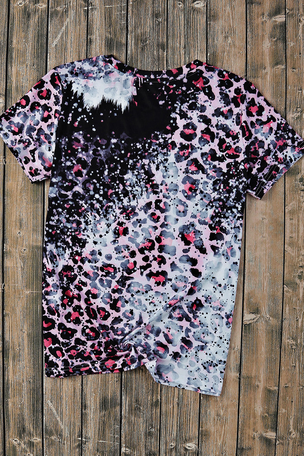 Leopard Print Wanderlust Graphic Tee - Whimsical Appalachian Boutique