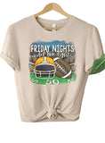 Friday Nights Under Lights Game Day Graphic T-Shirt