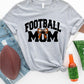 Football Mom Bow Graphic Boutique Tee - Whimsical Appalachian Boutique