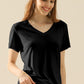 Essential Short Sleeve V-Neck T-Shirt - Whimsical Appalachian Boutique