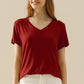 Essential Short Sleeve V-Neck T-Shirt - Whimsical Appalachian Boutique