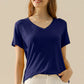 Essential Short Sleeve V-Neck T-Shirt - Whimsical Appalachian Boutique