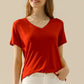 Essential Short Sleeve V-Neck T-Shirt - Whimsical Appalachian Boutique