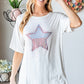 Heimish Star Patch America Graphic Tee - Whimsical Appalachian Boutique