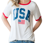 Heimish USA Contrast Trim Short Sleeve T-Shirt - Whimsical Appalachian Boutique