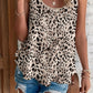 Wild & Stylish Leopard Print Round Neck Cami - Whimsical Appalachian Boutique