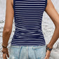 Striped Round Neck Tank - Whimsical Appalachian Boutique