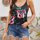 Floral Bliss Printed V-Neck Camisole - Whimsical Appalachian Boutique