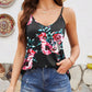 Floral Bliss Printed V-Neck Camisole - Whimsical Appalachian Boutique