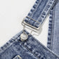 Timeless denim bib overalls for casual wear
