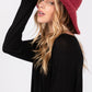 Versatile winter fedora in multiple colors
