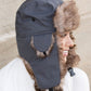 Versatile winter trapper hat in multiple colors
