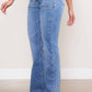 Vibrant M.i.U square pocket bootcut jeans
