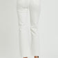 RISEN Jeans | High Rise Button Fly Cropped Straight Leg