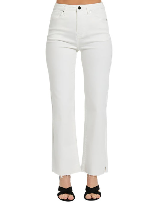 RISEN Jeans | High Rise Tummy Control Straight Leg