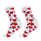 Heart Graphic Socks